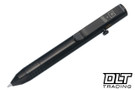 Big Idea Design - Lil Sancho Bolt Action Pen - DLC Black Titanium