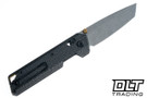 Vosteed Parallel - Acid Wash Black Titanium - Acid Wash & Stonewash S35VN Blade