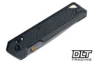 Vosteed Parallel - Acid Wash Black Titanium - Acid Wash & Stonewash S35VN Blade