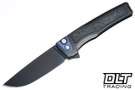 MachineWise Sonora - DLC Titanium - Blue Carbon Inlay - DLC S90V Blade - 027