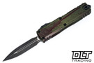 Microtech UTX-85 Gen IV D/E - Outbreak Handle - Outbreak Blade - Signature Series - 12324-1OBDS
