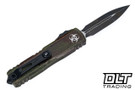 Microtech UTX-85 Gen IV D/E - Outbreak Handle - Outbreak Blade - Signature Series - 12324-1OBDS