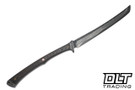 Shade Indonesia Ronin - Brown Micarta - Darkwash Brute de Forge Hand Forged 5160 Blade #1