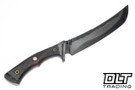 Shade Indonesia Little Ronin - Rosewood - Darkwash Brute de Forge Hand Forged 5160 Blade #1