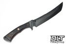 Shade Indonesia Little Ronin - Rosewood - Darkwash Brute de Forge Hand Forged 5160 Blade #2