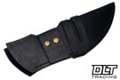Shade Indonesia Son of Kratos - Black Micarta - Brude de Forge Hand Forged 5160 with Brass Guard