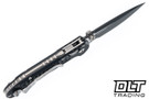 Microtech LUDT Ram-Lok S/E - Black Frag Handle - Black Tactical Blade - 1135RL-1FR