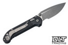 Microtech LUDT Ram-Lok S/E - Black Frag Handle - Apocalyptic Blade - 1135RL-10APFR