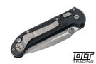 Microtech LUDT Ram-Lok S/E - Black Frag Handle - Apocalyptic Blade - 1135RL-10APFR