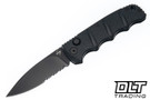 Boker Plus KALS - Black Textured Aluminum - Black D2 Drop Point Blade