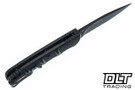 Boker Plus KALS - Black Textured Aluminum - Black D2 Drop Point Blade