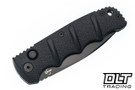 Boker Plus KALS - Black Textured Aluminum - Black D2 Drop Point Blade