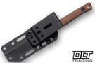 Reiff Drake - Full Flat Grind - Stonewashed MagnaCut Blade - Natural Canvas Micarta
