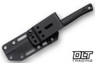 Reiff Drake - Full Flat Grind - Stonewashed MagnaCut Blade - Black G-10