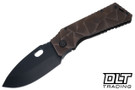 Medford TFF-1 Fat Daddy - DLC MagnaCut Blade - BB Bronze Stained Glass Sculpted Titanium - Black Hardware - DLC Clip #1