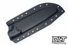 WTG Wolverine Gen 2 - K329 Vintage Copper Stripe Blade - Black G-10 Textured Grip - Black Kydex