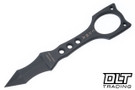 WTG Mike's Arrow - K329 Black Cerakote Blade - Black Kydex