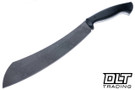 WTG Borneo - K329 Hand Rub APO Blade - Black G-10 - Black Kydex