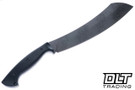 WTG Borneo - K329 Hand Rub APO Blade - Black G-10 - Black Kydex
