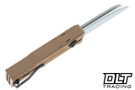 Reate EXO Performance - Tan Stripe Aluminum - Stonewashed & Satin Nitro-V Blades