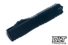 Microtech Ultratech ZBP S/E - Black Handle - Black Tactical Blade - 1121-1T-DFLAG