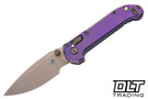 Microtech LUDT Ram-Lok - Royal Purple Titanium - Bronze Accents - Bronzed Stonewashed Blade - Marfione Select - 1135RLS-13MS3