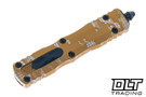 Microtech Dirac D/E - Tan Pixel Camo Handle - Black Pixel Camo Blade - 225-1TAPXC