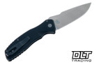 Pro-Tech Pallas Auto - Black Aluminium - Stonewash MagnaCut Blade