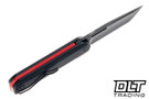 Vero Engineering Avid 3 - Black G-10 - Blackwash Tanto S45VN Blade