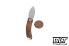 Kunwu Nano - Spotted Copper - Beadblast ZDP-189 Blade
