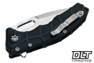 Heretic Martyr H057-2A - Black Polymer Chassis - Stonewash Tanto MagnaCut Blade
