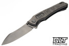 Hawk Talon Auto - Titanium Handle - Brightwash M390 Blade