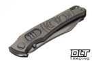 Hawk Talon Auto - Titanium Handle - Brightwash M390 Blade