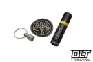 Hawk Talon Auto - Titanium Handle - Black Ops Marble Carbon Fiber Overlay - Brightwash M390 Blade
