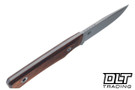 Big Idea Design USA Cloudland Fixed Blade - Dymalux Walnut - Stonewashed MagnaCut Blade