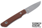 Big Idea Design USA Cloudland Fixed Blade - Natural Micarta - Stonewashed MagnaCut Blade
