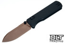 Vosteed Vombat - Black Aluminum - Copper Dune Zulu M390 Blade