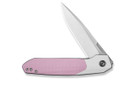 Civivi Brr15 Light C25063-3 - White & Powder Pink G-10 - Satin Nitro-V Blade
