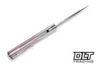Civivi Brr15 Light C25063-3 - White & Powder Pink G-10 - Satin Nitro-V Blade