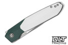 Civivi Brr15 Light C25063-4 - Teal Green & White G-10 - Satin Nitro-V Blade