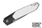 Civivi Brr15 Light C25063-DS1 - Black & White G-10 - Damascus Blade