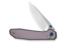 Civivi Elite Tessera CE26029-2 - Diamond Pattern Purple Aluminum - Satin S35VN Blade