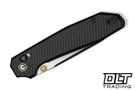 Civivi Elite Tessera CE26029-3 - Diamond Pattern Black Aluminum - Black Stonewashed Satin Flats S35VN Blade
