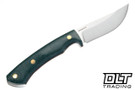 7Forge Hawkeye Hunter MagnaCut - Evergreen Burlap - Natural Canvas Liners - Brass Pins