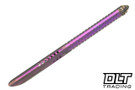 Microtech TAC-P Mini - Royal Purple Anodized Titanium - 112M-MS6