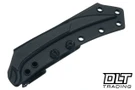 Microtech Feather S/E - Distressed Black Blade - Signature Series - 215-3DBKS-FLAG