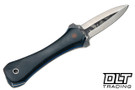 Darlington Edgecraft Velaris - Black Matrix Micarta - Blue & Natural Liners