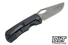 McNees 3.25" Little Dixon - Dragonscale - Antiqued Titanium - MagnaCut Blade - Stonewashed Hardware