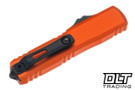 Microtech UTX-70 Gen IV S/E - Orange Handle - Black Blade - 11484-1OR