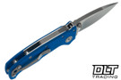 Demko AD20 CXT - Blue G-10 - Barong CPM-3V Blade